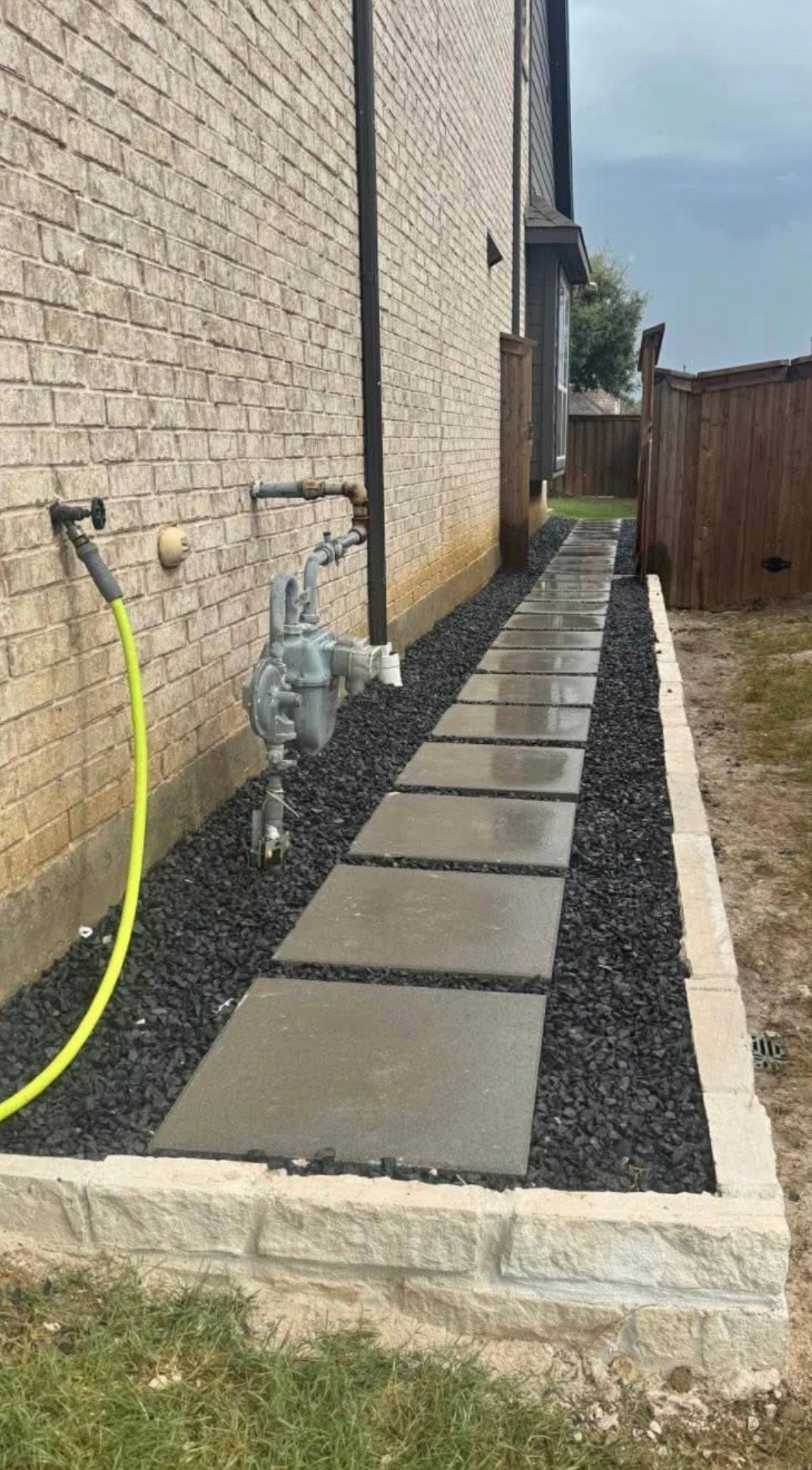 Completed outdoor project by JM Resolutions