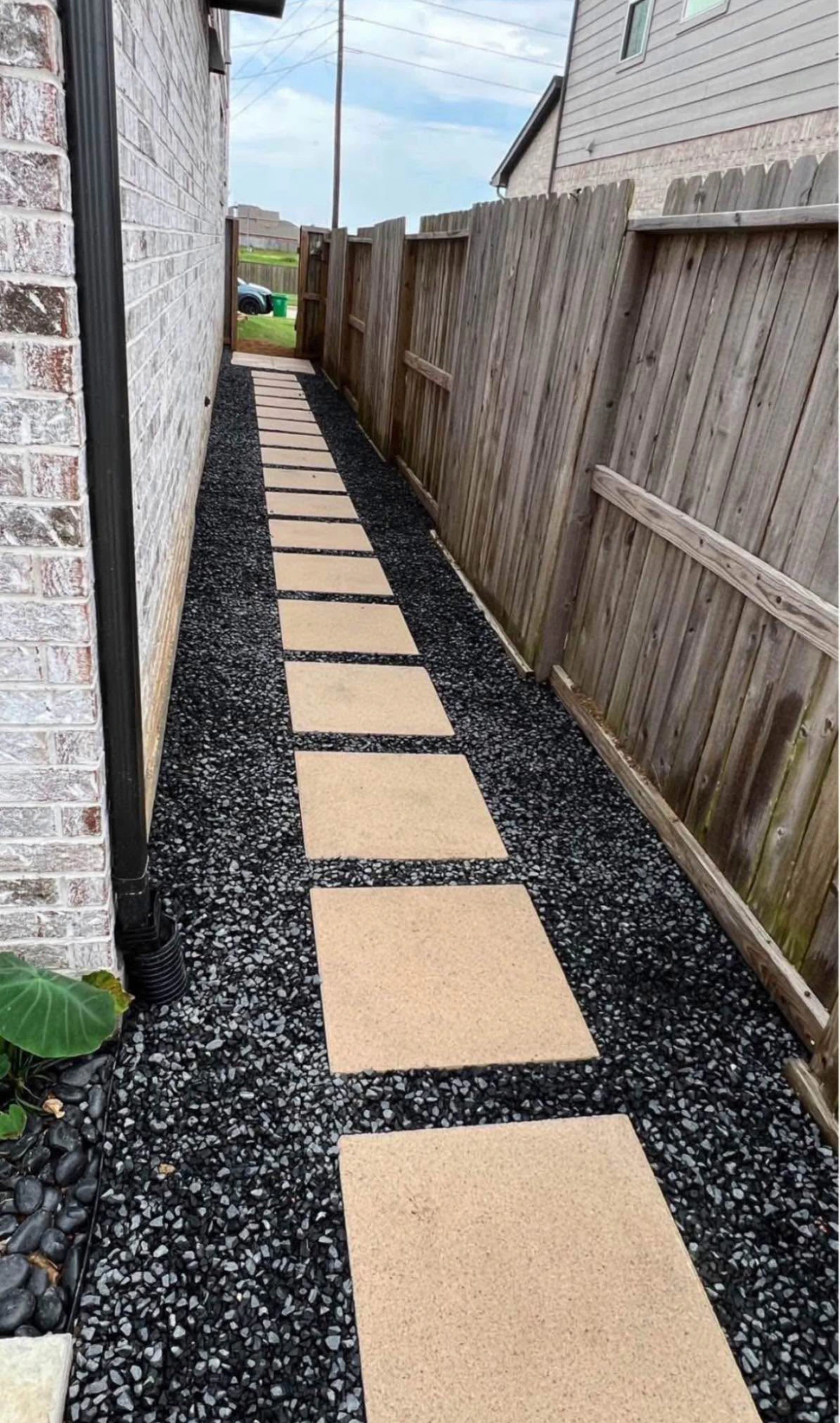 Completed outdoor project by JM Resolutions