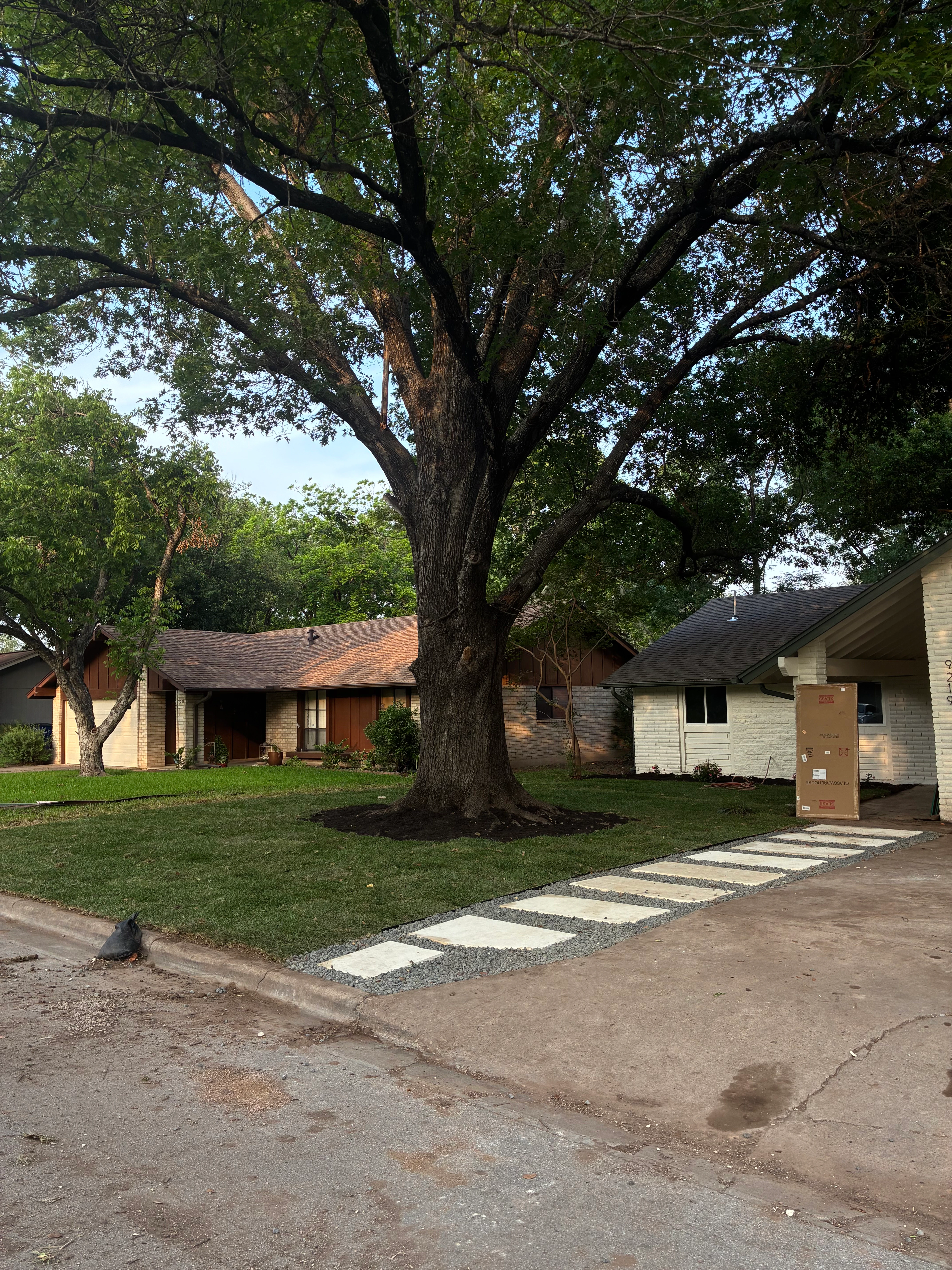 Completed outdoor project by JM Resolutions